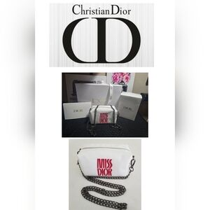 Dior White and Red Women's Bag